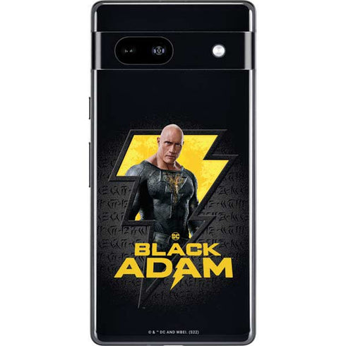 DC Comics Black Adam Movie Art Character and logo Google Pixel 7a Skin