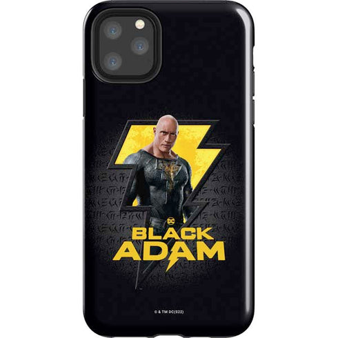 DC Comics Black Adam Movie Art Character and logo iPhone 11 Pro Max Impact Case