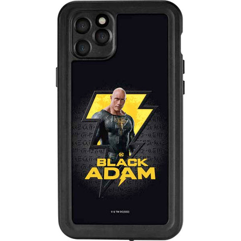 DC Comics Black Adam Movie Art Character and logo iPhone 11 Pro Max Waterproof Case