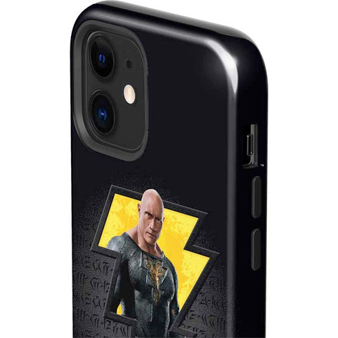 DC Comics Black Adam Movie Art Character and logo iPhone 12 Impact Case