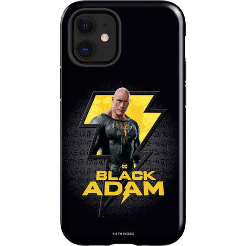 DC Comics Black Adam Movie Art Character and logo iPhone 12 Mini Impact Case