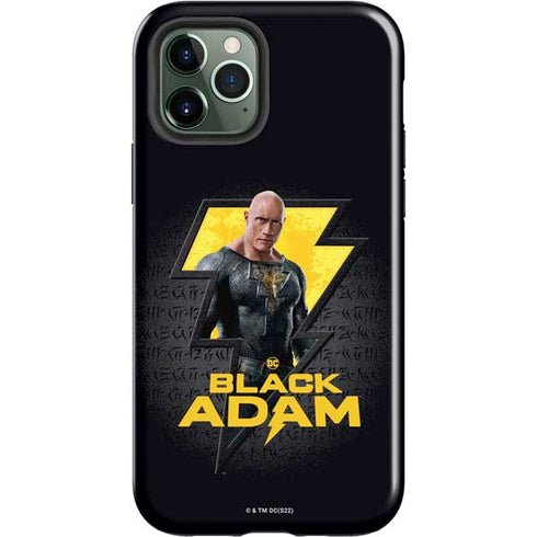 DC Comics Black Adam Movie Art Character and logo iPhone 12 Pro Impact Case