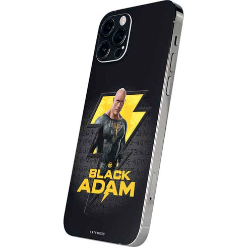 DC Comics Black Adam Movie Art Character and logo iPhone 12 Pro Max Skin
