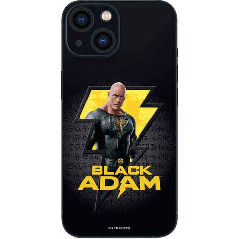 DC Comics Black Adam Movie Art Character and logo iPhone 13 Mini Skin