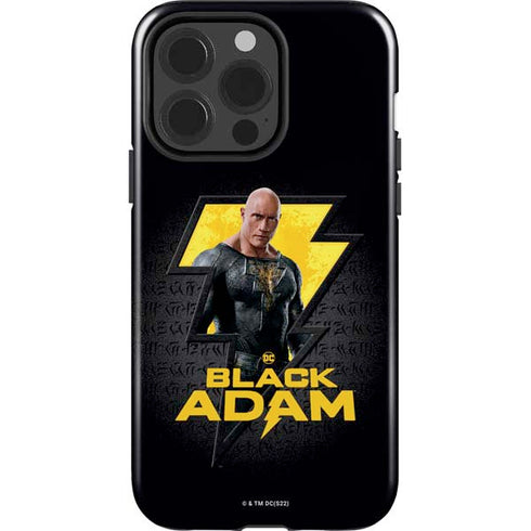 DC Comics Black Adam Movie Art Character and logo iPhone 13 Pro Impact Case
