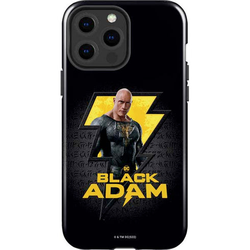 DC Comics Black Adam Movie Art Character and logo iPhone 13 Pro Max Impact Case
