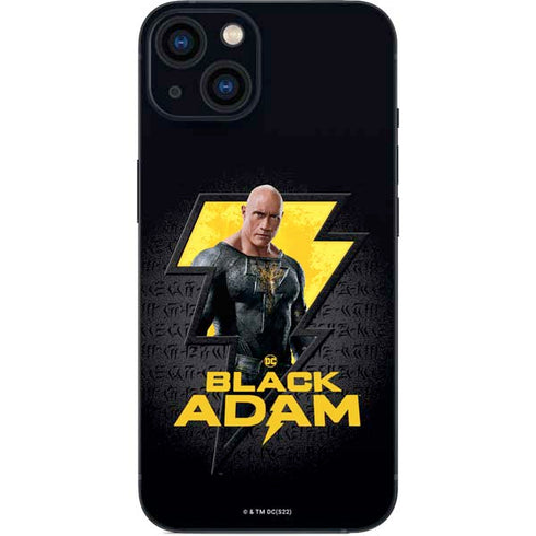DC Comics Black Adam Movie Art Character and logo iPhone 13 Skin