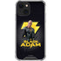 DC Comics Black Adam Movie Art Character and logo iPhone 14 Plus Clear Case