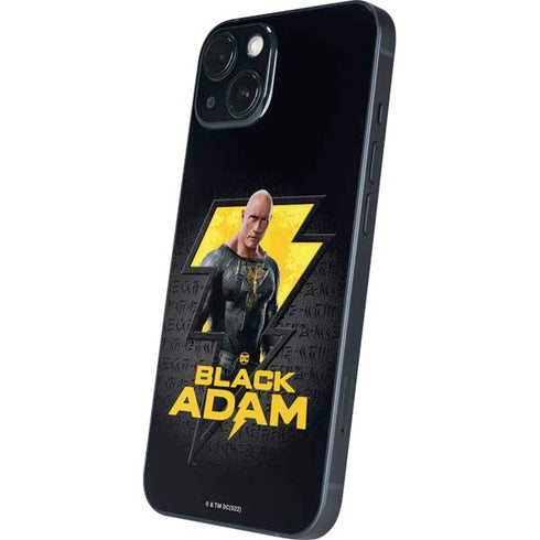 DC Comics Black Adam Movie Art Character and logo iPhone 14 Plus Skin