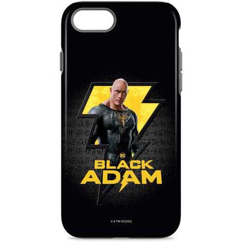 DC Comics Black Adam Movie Art Character and logo iPhone 8 Pro Case
