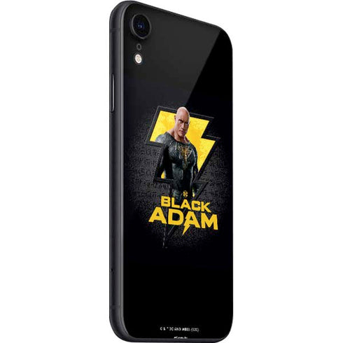 DC Comics Black Adam Movie Art Character and logo iPhone SE (2nd & 3rd Gen) Skin