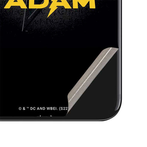 DC Comics Black Adam Movie Art Character and logo iPhone SE (2nd & 3rd Gen) Skin