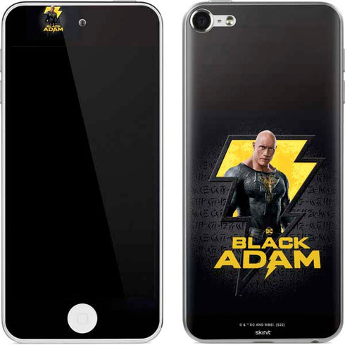 DC Comics Black Adam Movie Art Character and logo Apple iPod Skin