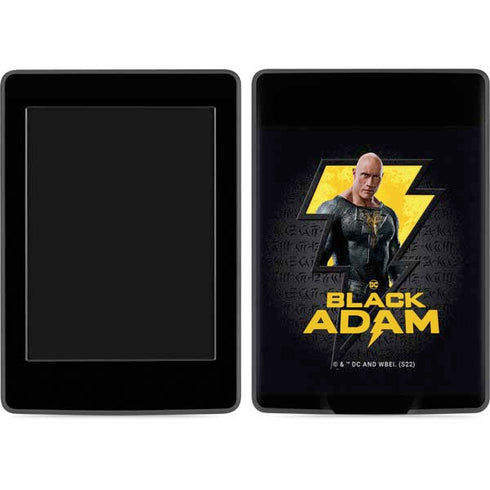 DC Comics Black Adam Movie Art Character and logo Amazon Kindle Skin