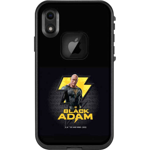 DC Comics Black Adam Movie Art Character and logo LifeProof Fre iPhone Skin