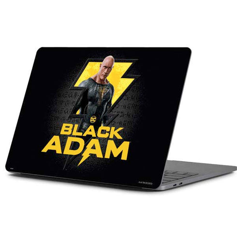 DC Comics Black Adam Movie Art Character and logo Apple MacBook Pro 13-inch Skin