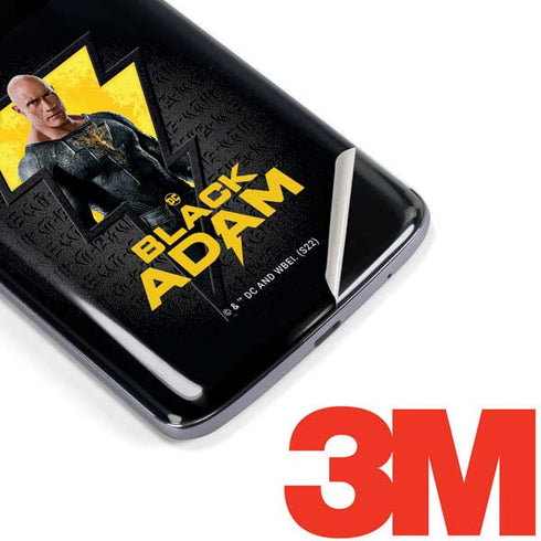 DC Comics Black Adam Movie Art Character and logo Moto E5 Plus Skin
