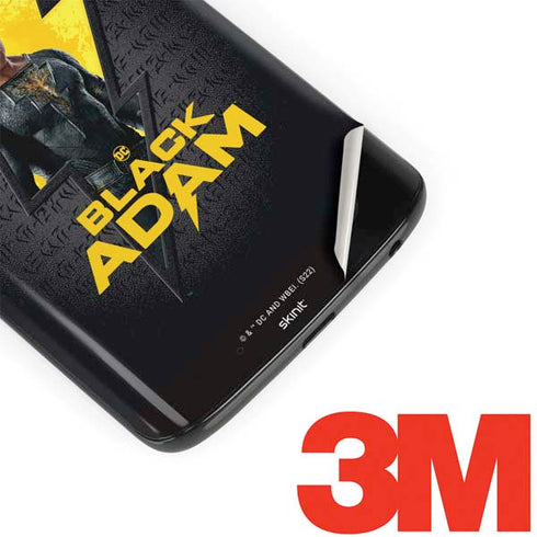 DC Comics Black Adam Movie Art Character and logo Moto G6 Skin