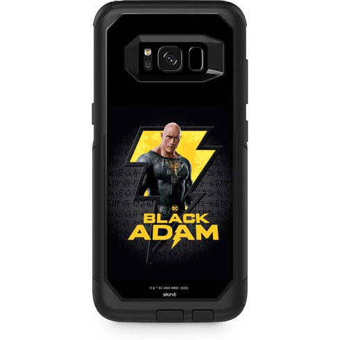 DC Comics Black Adam Movie Art Character and logo Otterbox Commuter Galaxy Skin