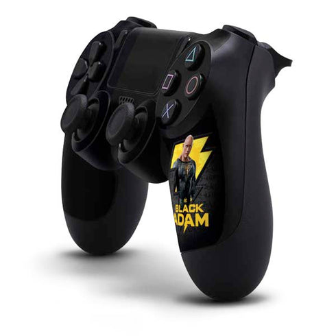 DC Comics Black Adam Movie Art Character and logo PS4 Controller Skin