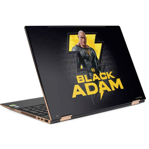 DC Comics Black Adam Movie Art Character and logo HP Spectre Skin