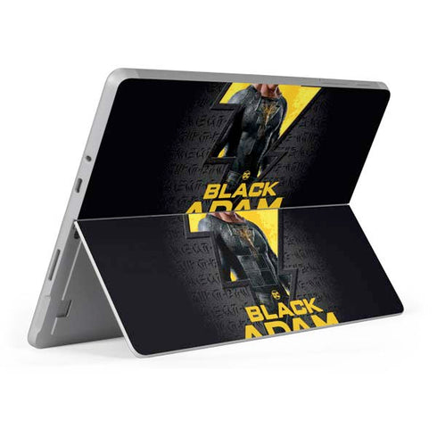 DC Comics Black Adam Movie Art Character and logo Surface Go Skin