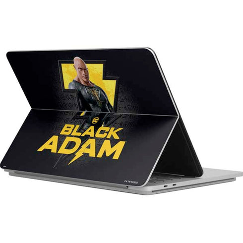 DC Comics Black Adam Movie Art Character and logo Surface Laptop Studio Skin