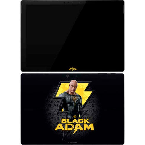 DC Comics Black Adam Movie Art Character and logo Surface Pro 7 Skin