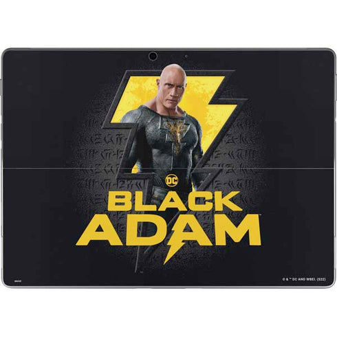 DC Comics Black Adam Movie Art Character and logo Surface Pro 9 Skin