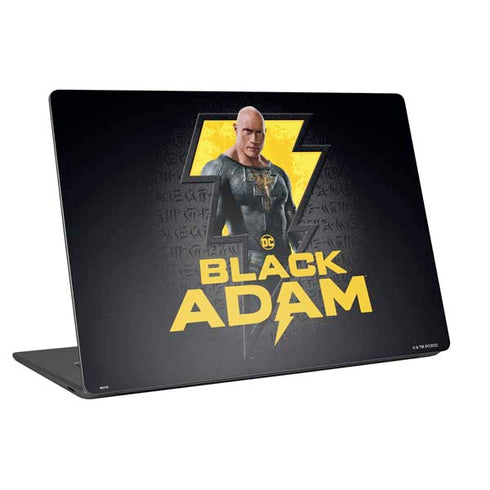 DC Comics Black Adam Movie Art Character and logo Universal Laptop 18in (14.6 x 10.6in) Skin