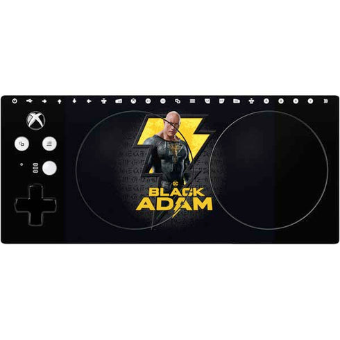 DC Comics Black Adam Movie Art Character and logo Xbox Adaptive Controller Skin