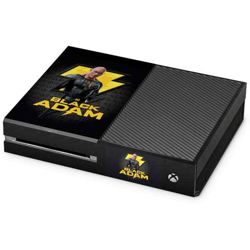 DC Comics Black Adam Movie Art Character and logo Xbox One Console Skin