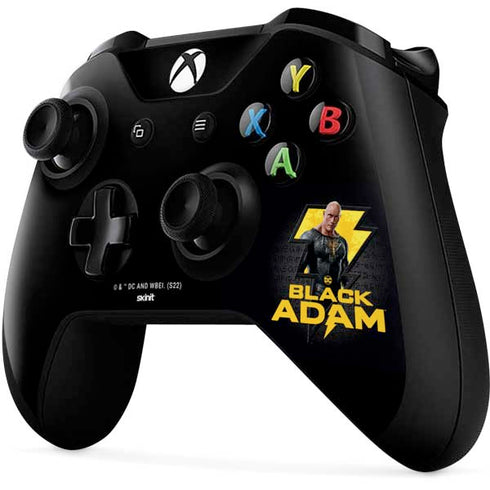 DC Comics Black Adam Movie Art Character and logo Xbox One X Controller Skin