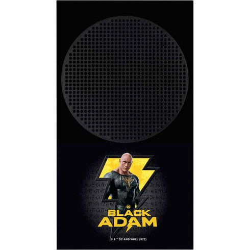 DC Comics Black Adam Movie Art Character and logo Xbox Series S Console Skin
