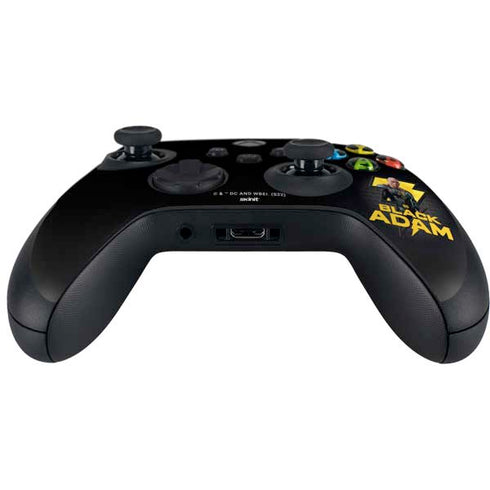 DC Comics Black Adam Movie Art Character and logo Xbox Series X Controller Skin