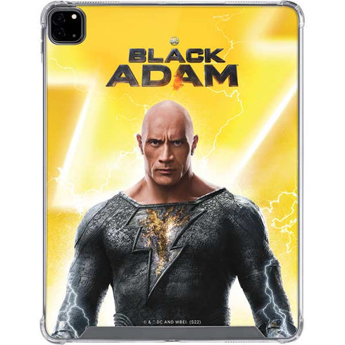DC Comics Black Adam Movie Charcater Poster iPad Pro 12.9in (2020) Clear Case