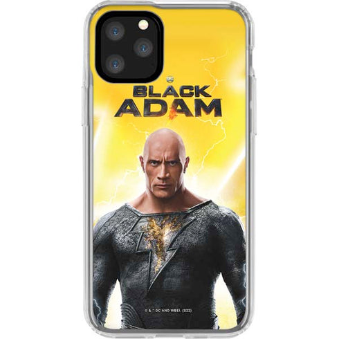 DC Comics Black Adam Movie Charcater Poster iPhone 11 Pro Clear Case