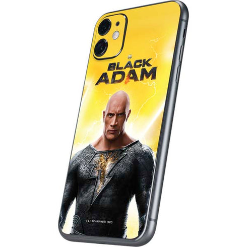 DC Comics Black Adam Movie Charcater Poster iPhone 11 Skin