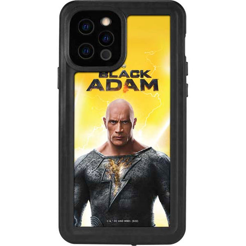DC Comics Black Adam Movie Charcater Poster iPhone 12 Pro Waterproof Case