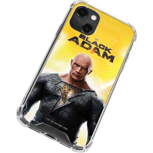 DC Comics Black Adam Movie Charcater Poster iPhone 14 Plus Clear Case