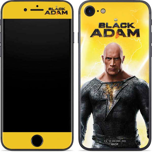 DC Comics Black Adam Movie Charcater Poster iPhone SE (2nd & 3rd Gen) Skin