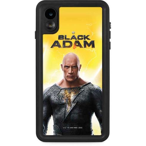 DC Comics Black Adam Movie Charcater Poster iPhone XR Waterproof Case