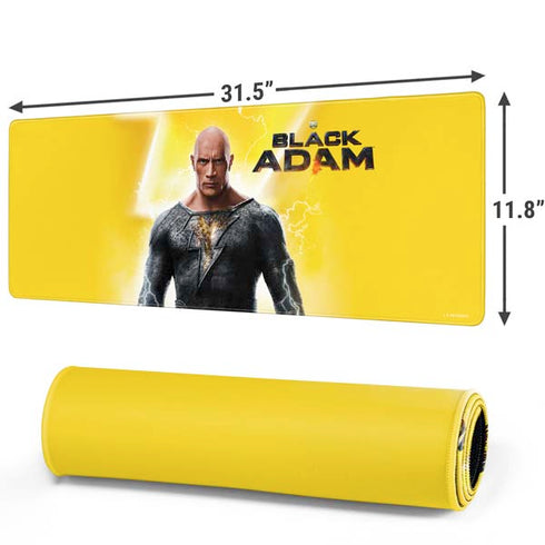 DC Comics Black Adam Movie Charcater Poster Gaming Mouse Pad