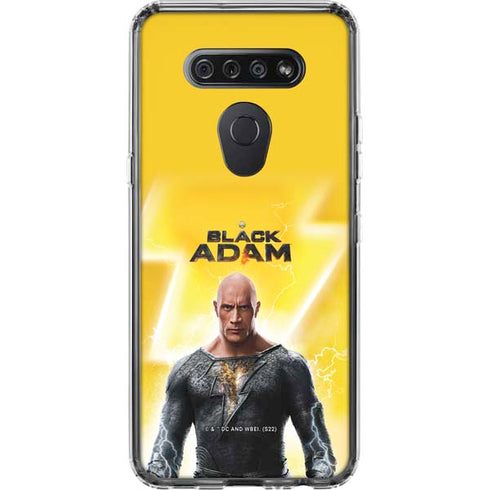 DC Comics Black Adam Movie Charcater Poster LG K51/Q51 Clear Case