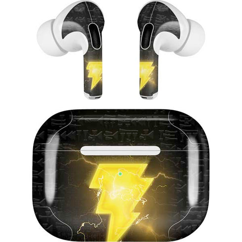 DC Comics Black Adam Lightning Bolt AirPods Pro 2nd Gen Skin
