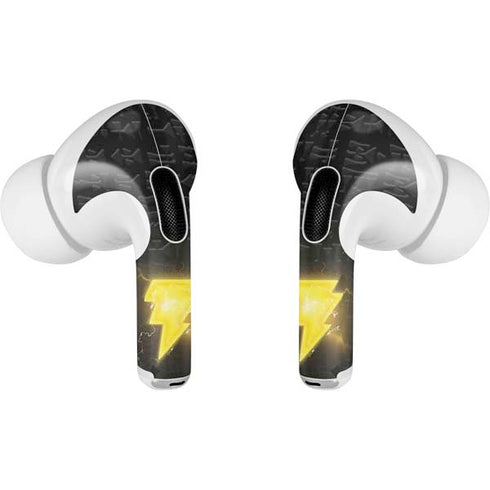 DC Comics Black Adam Lightning Bolt AirPods Pro 2nd Gen Skin