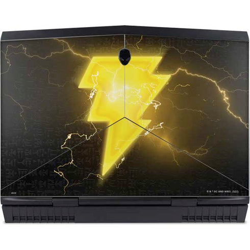 DC Comics Black Adam Lightning Bolt Dell Alienware Skin
