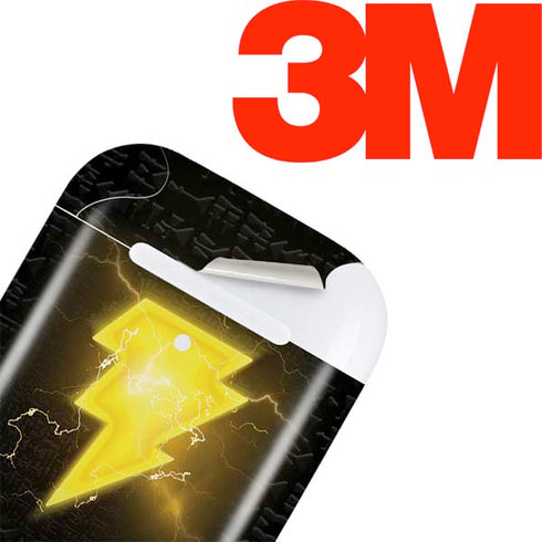 DC Comics Black Adam Lightning Bolt Apple AirPods Skin