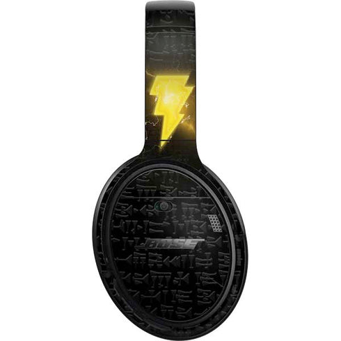 DC Comics Black Adam Lightning Bolt Bose QuietComfort 35 II Headphones Skin