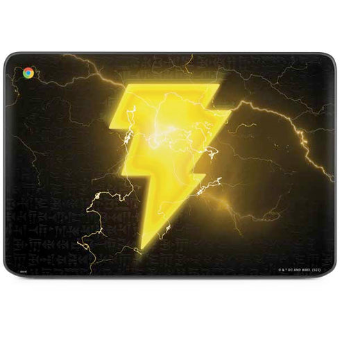 DC Comics Black Adam Lightning Bolt HP Chromebook Skin